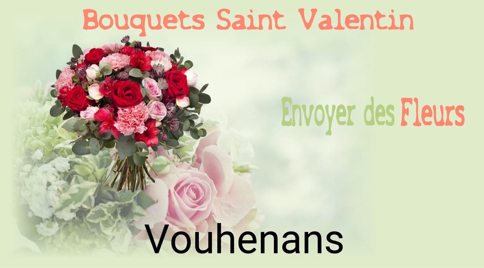 Roses de Saint-Valentin livrées à Vouhenans